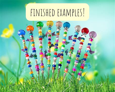 how to make decorative garden stakes|How to Make Your Own Fairy Garden Stakes: A Step.